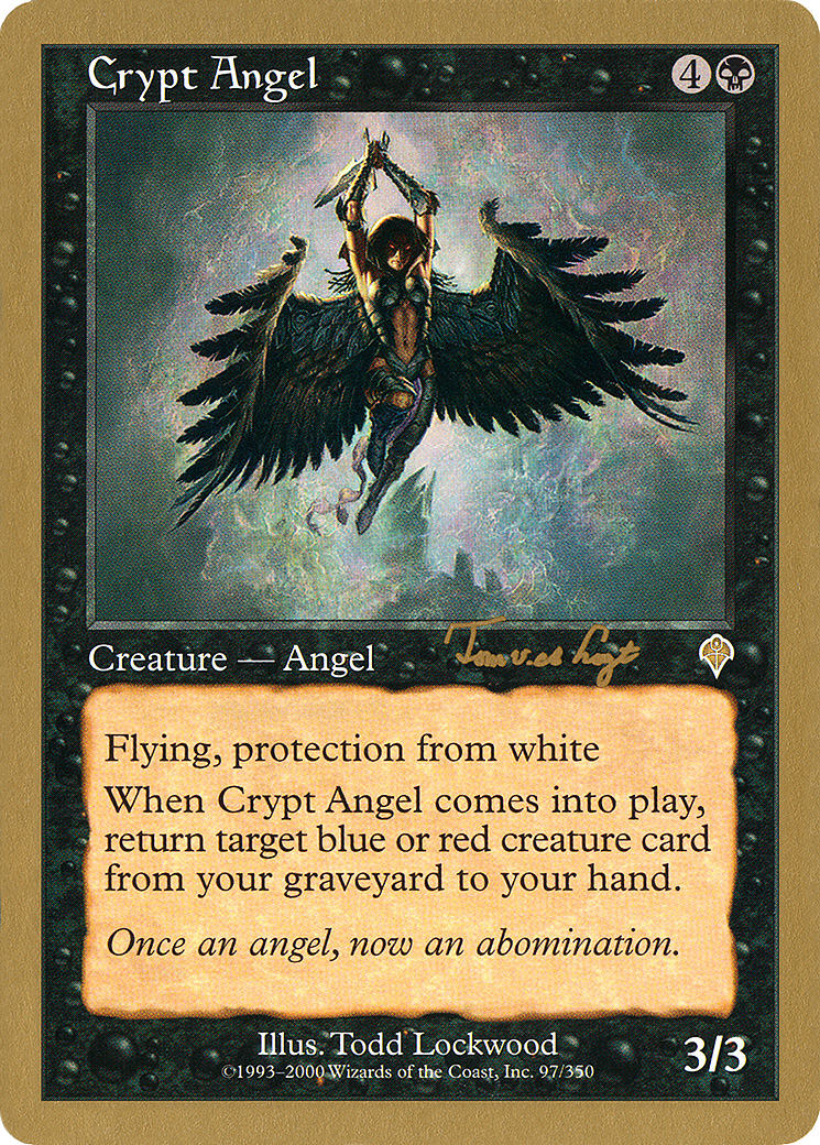 Crypt Angel (WC01-TVDL97) - World Championship Decks 2001 - Premium MTG Single from Wizards of the Coast - Just $0.17! Shop now at Game Crave Tournament Store