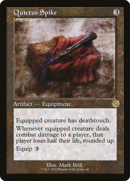 Quietus Spike (BRR-046) - The Brothers' War Retro Artifacts - Premium MTG Single from Wizards of the Coast - Just $0.12! Shop now at Game Crave Tournament Store