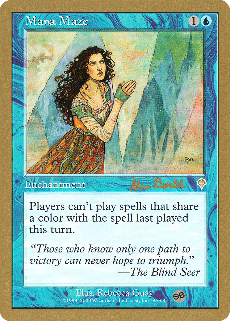 Mana Maze (WC01-AB59SB) - World Championship Decks 2001 - Premium MTG Single from Wizards of the Coast - Just $0.48! Shop now at Game Crave Tournament Store