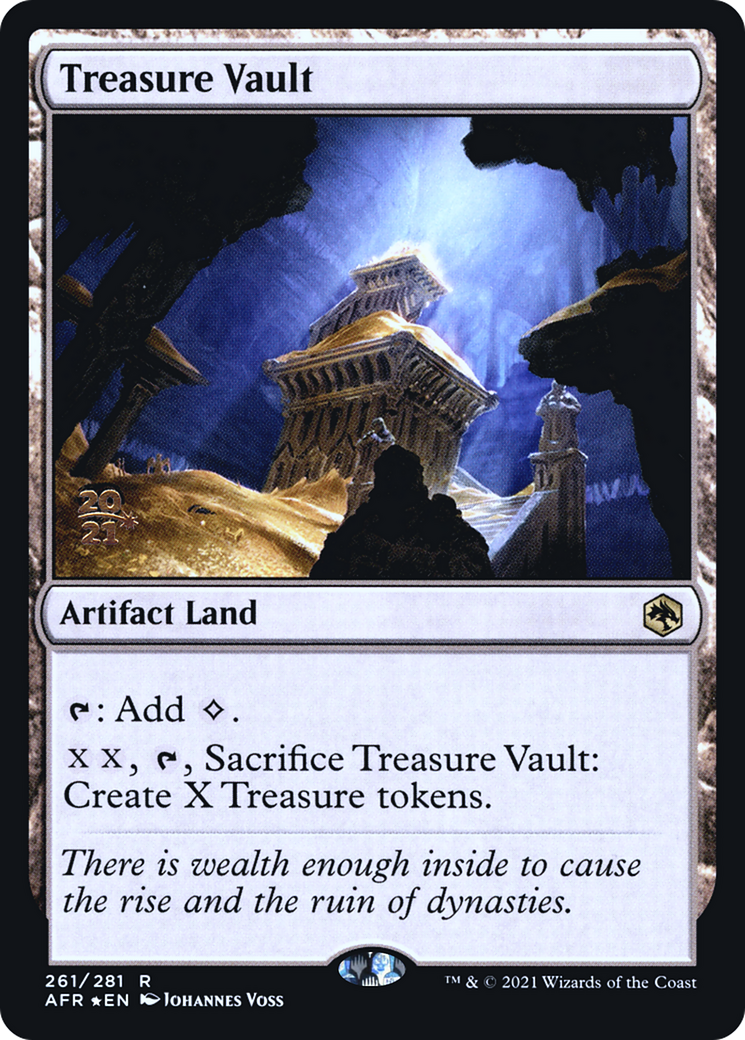 Treasure Vault (PAFR-261S) - Adventures in the Forgotten Realms Promos Foil - Premium MTG Single from Wizards of the Coast - Just $1.33! Shop now at Game Crave Tournament Store
