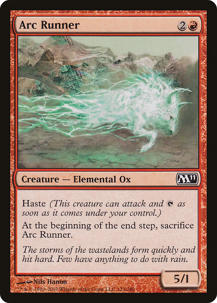 Arc Runner (M11-123) - Magic 2011 Foil - Premium MTG Single from Wizards of the Coast - Just $0.26! Shop now at Game Crave Tournament Store