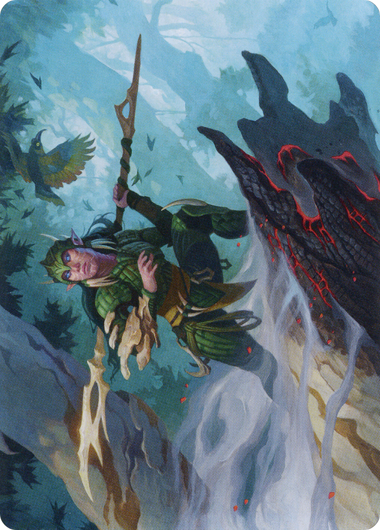 Gwenna, Eyes of Gaea // Gwenna, Eyes of Gaea (ABRO-025) - The Brothers' War Art Series (Borderless) Foil - Premium MTG Single from Wizards of the Coast - Just $0! Shop now at Game Crave Tournament Store