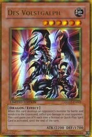 Des Volstgalph (GLD2-EN002) - Gold Series 2009 Limited - Premium Yugioh Single from Konami - Just $0.95! Shop now at Game Crave Tournament Store