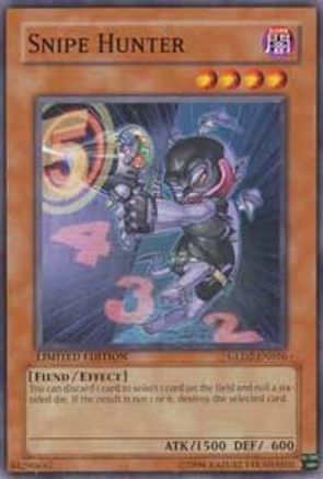 Snipe Hunter (GLD2-EN016) - Gold Series 2009 Limited - Premium Yugioh Single from Konami - Just $0.08! Shop now at Game Crave Tournament Store