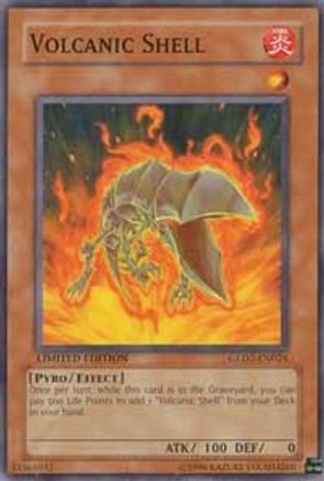 Volcanic Shell (GLD2-EN024) - Gold Series 2009 Limited - Premium Yugioh Single from Konami - Just $0.08! Shop now at Game Crave Tournament Store