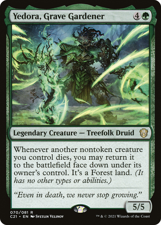 Yedora, Grave Gardener (C21-070) - Commander 2021 - Premium MTG Single from Wizards of the Coast - Just $0.08! Shop now at Game Crave Tournament Store