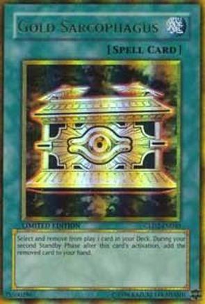 Gold Sarcophagus (GLD2-EN040) - Gold Series 2009 Limited - Premium Yugioh Single from Konami - Just $13.65! Shop now at Game Crave Tournament Store