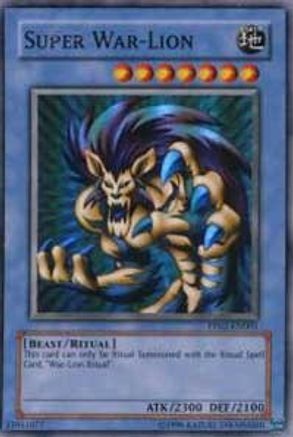 Super War-Lion (PP02-EN001) - Premium Pack 2 Unlimited - Premium Yugioh Single from Konami - Just $0.30! Shop now at Game Crave Tournament Store