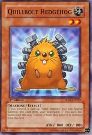 Quillbolt Hedgehog (5DS2-EN013) - 5D's Starter Deck 2009 Unlimited - Premium Yugioh Single from Konami - Just $0.49! Shop now at Game Crave Tournament Store