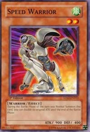 Speed Warrior (5DS2-EN015) - 5D's Starter Deck 2009 1st Edition - Premium Yugioh Single from Konami - Just $0.26! Shop now at Game Crave Tournament Store