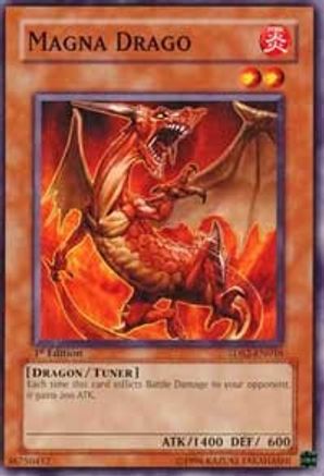 Magna Drago (5DS2-EN018) - 5D's Starter Deck 2009 1st Edition - Premium Yugioh Single from Konami - Just $0.25! Shop now at Game Crave Tournament Store