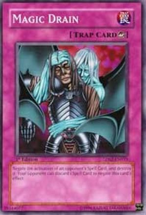 Magic Drain (5DS2-EN035) - 5D's Starter Deck 2009 1st Edition - Premium Yugioh Single from Konami - Just $0.25! Shop now at Game Crave Tournament Store