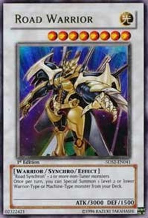 Road Warrior (5DS2-EN041) - 5D's Starter Deck 2009 1st Edition - Premium Yugioh Single from Konami - Just $1.30! Shop now at Game Crave Tournament Store