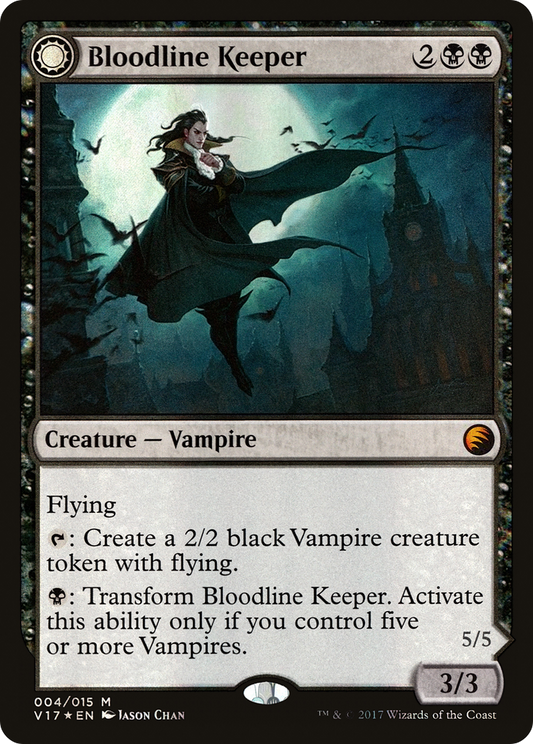 Bloodline Keeper // Lord of Lineage (V17-004) - From the Vault: Transform: (Double Faced Transform) Foil - Premium MTG Single from Wizards of the Coast - Just $4.18! Shop now at Game Crave Tournament Store