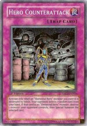 Hero Counterattack (DP06-EN023) - Duelist Pack 6: Jaden Yuki 3 Unlimited - Premium Yugioh Single from Konami - Just $0.25! Shop now at Game Crave Tournament Store