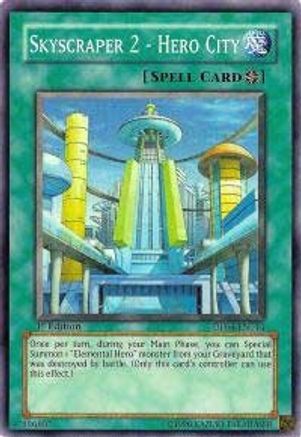 Skyscraper 2 - Hero City (DP06-EN014) - Duelist Pack 6: Jaden Yuki 3 1st Edition - Premium Yugioh Single from Konami - Just $0.46! Shop now at Game Crave Tournament Store