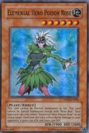Elemental Hero Poison Rose (PP02-EN006) - Premium Pack 2 Unlimited - Premium Yugioh Single from Konami - Just $0.40! Shop now at Game Crave Tournament Store