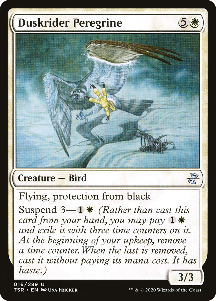 Duskrider Peregrine (TSR-016) - Time Spiral Remastered - Premium MTG Single from Wizards of the Coast - Just $0.08! Shop now at Game Crave Tournament Store