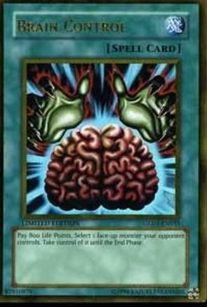 Brain Control (GLD1-EN033) - Gold Series 2008 Limited - Premium Yugioh Single from Konami - Just $6.47! Shop now at Game Crave Tournament Store