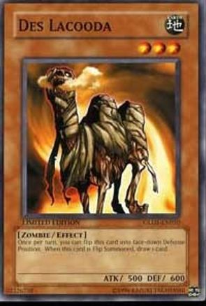 Des Lacooda (GLD1-EN010) - Gold Series 2008 Limited - Premium Yugioh Single from Konami - Just $0.25! Shop now at Game Crave Tournament Store