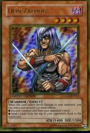 Don Zaloog (GLD1-EN012) - Gold Series 2008 Limited - Premium Yugioh Single from Konami - Just $1! Shop now at Game Crave Tournament Store