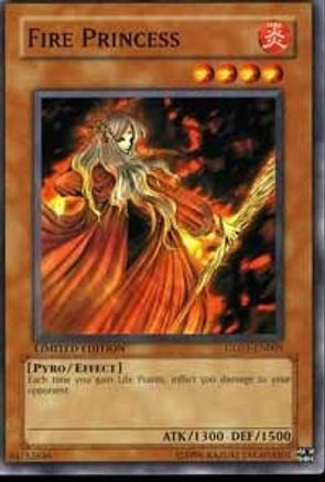 Fire Princess (GLD1-EN005) - Gold Series 2008 Limited - Premium Yugioh Single from Konami - Just $0.78! Shop now at Game Crave Tournament Store