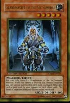 Grandmaster of the Six Samurai (GLD1-EN026) - Gold Series 2008 Limited - Premium Yugioh Single from Konami - Just $2.55! Shop now at Game Crave Tournament Store