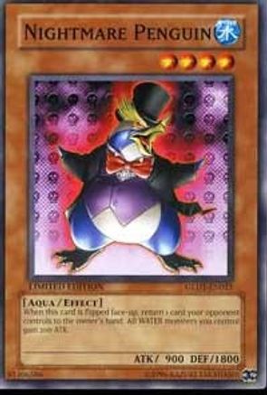 Nightmare Penguin (GLD1-EN021) - Gold Series 2008 Limited - Premium Yugioh Single from Konami - Just $0.38! Shop now at Game Crave Tournament Store