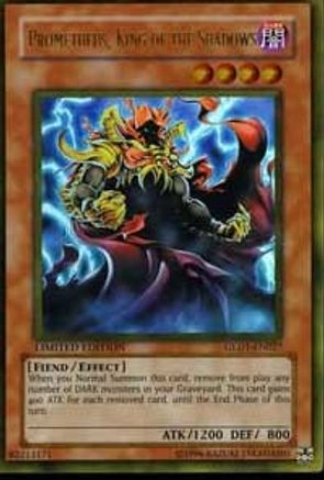 Prometheus, King of the Shadows (GLD1-EN027) - Gold Series 2008 Limited - Premium Yugioh Single from Konami - Just $0.28! Shop now at Game Crave Tournament Store