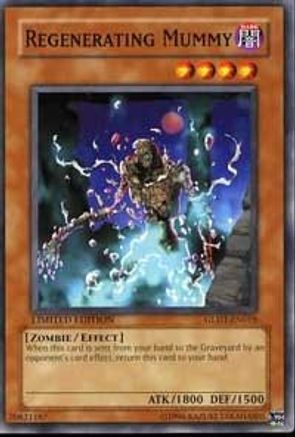 Regenerating Mummy (GLD1-EN018) - Gold Series 2008 Limited - Premium Yugioh Single from Konami - Just $0.23! Shop now at Game Crave Tournament Store