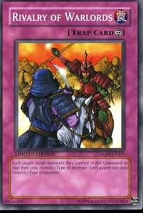 Rivalry of Warlords (GLD1-EN043) - Gold Series 2008 Limited - Premium Yugioh Single from Konami - Just $0.42! Shop now at Game Crave Tournament Store
