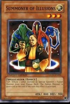 Summoner of Illusions (GLD1-EN004) - Gold Series 2008 Limited - Premium Yugioh Single from Konami - Just $0.25! Shop now at Game Crave Tournament Store