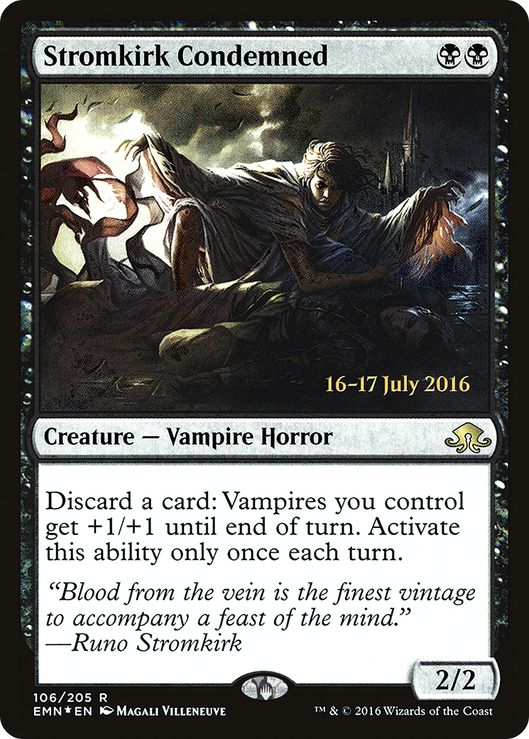 Stromkirk Condemned (PEMN-106S) - Eldritch Moon Promos Foil - Premium MTG Single from Wizards of the Coast - Just $0.08! Shop now at Game Crave Tournament Store
