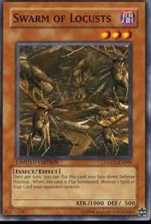 Swarm of Locusts (GLD1-EN009) - Gold Series 2008 Limited - Premium Yugioh Single from Konami - Just $0.26! Shop now at Game Crave Tournament Store