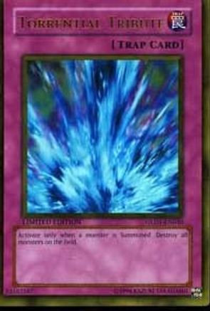 Torrential Tribute (GLD1-EN040) - Gold Series 2008 Limited - Premium Yugioh Single from Konami - Just $4.06! Shop now at Game Crave Tournament Store