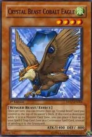 Crystal Beast Cobalt Eagle (DP07-EN006) - Duelist Pack 7: Jesse Anderson 1st Edition - Premium Yugioh Single from Konami - Just $0.25! Shop now at Game Crave Tournament Store
