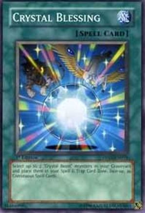 Crystal Blessing (DP07-EN014) - Duelist Pack 7: Jesse Anderson 1st Edition - Premium Yugioh Single from Konami - Just $0.26! Shop now at Game Crave Tournament Store