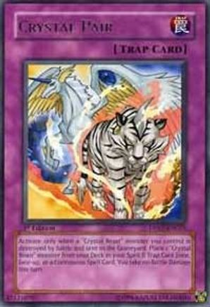 Crystal Pair (DP07-EN025) - Duelist Pack 7: Jesse Anderson Unlimited - Premium Yugioh Single from Konami - Just $0.31! Shop now at Game Crave Tournament Store