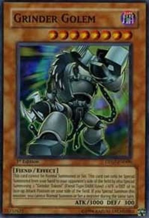 Grinder Golem (DP07-EN009) - Duelist Pack 7: Jesse Anderson 1st Edition - Premium Yugioh Single from Konami - Just $2.10! Shop now at Game Crave Tournament Store