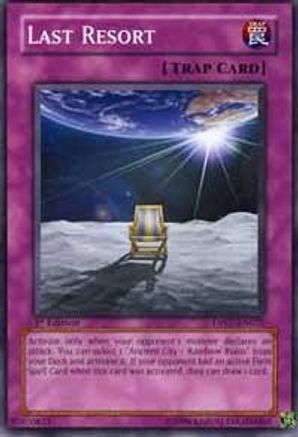 Last Resort (DP07-EN022) - Duelist Pack 7: Jesse Anderson Unlimited - Premium Yugioh Single from Konami - Just $0.47! Shop now at Game Crave Tournament Store