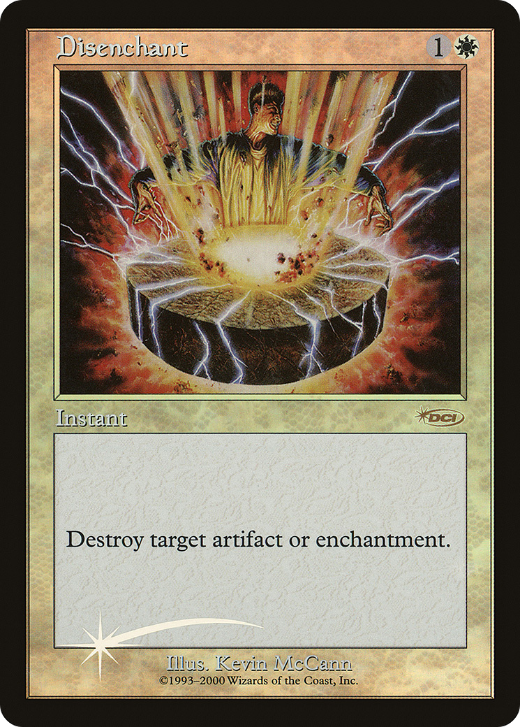 Disenchant (F03-013) - Friday Night Magic 2003 Foil - Premium MTG Single from Wizards of the Coast - Just $2.81! Shop now at Game Crave Tournament Store