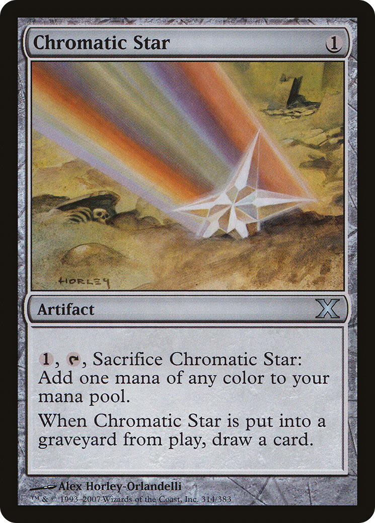 Chromatic Star (10E-314) - Tenth Edition - Premium MTG Single from Wizards of the Coast - Just $0.08! Shop now at Game Crave Tournament Store
