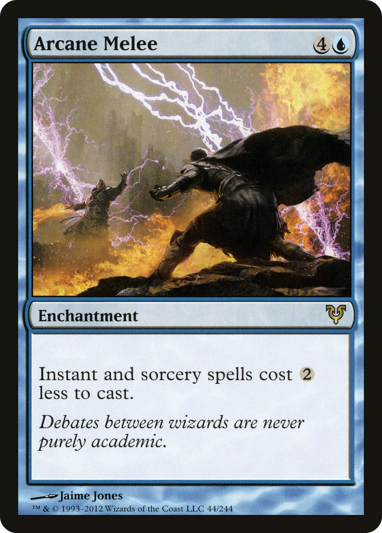 Arcane Melee (AVR-044) - Avacyn Restored - Premium MTG Single from Wizards of the Coast - Just $0.08! Shop now at Game Crave Tournament Store