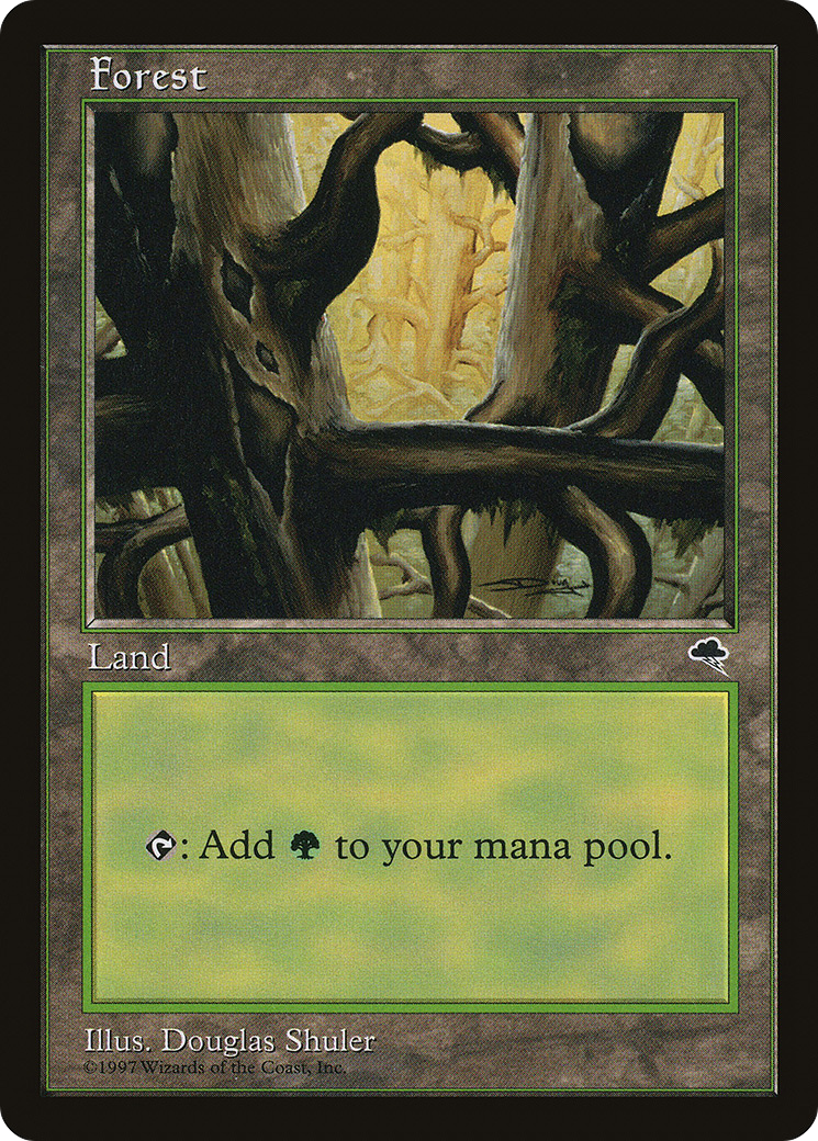 Forest (TMP-350) - Tempest - Premium MTG Single from Wizards of the Coast - Just $0.10! Shop now at Game Crave Tournament Store