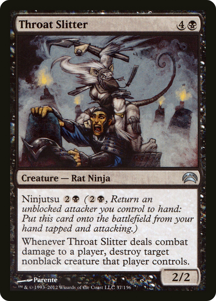 Throat Slitter (PC2-037) - Planechase 2012 - Premium MTG Single from Wizards of the Coast - Just $1.04! Shop now at Game Crave Tournament Store