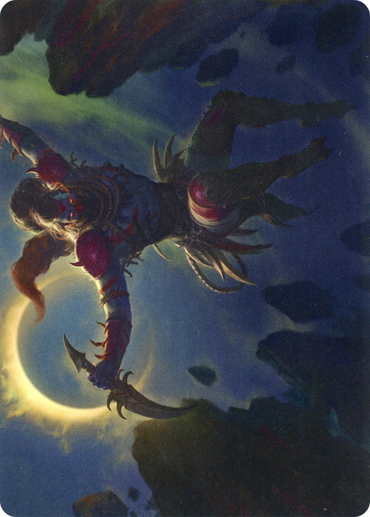 Nighthawk Scavenger // Nighthawk Scavenger (AZNR-058) - Zendikar Rising Art Series (Borderless) Foil - Premium MTG Single from Wizards of the Coast - Just $0! Shop now at Game Crave Tournament Store