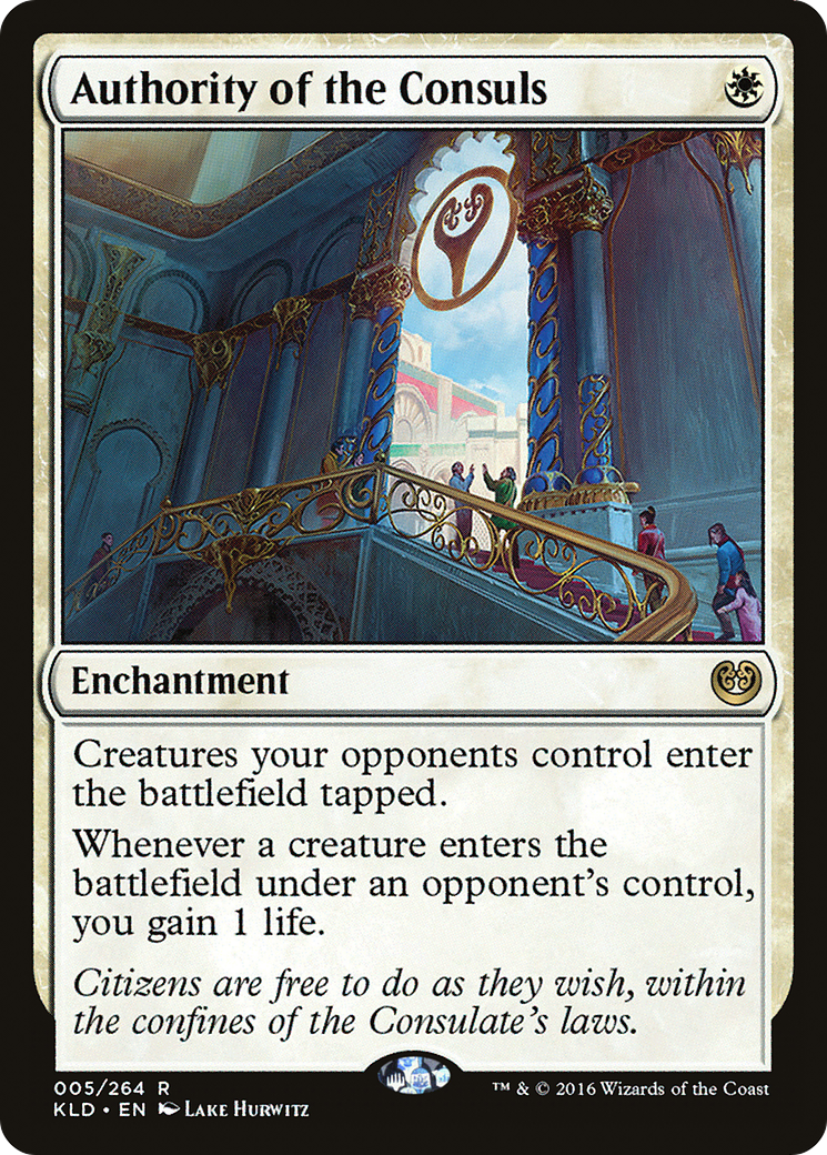 Authority of the Consuls (KLD-005) - Kaladesh - Premium MTG Single from Wizards of the Coast - Just $1.41! Shop now at Game Crave Tournament Store