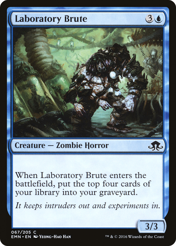 Laboratory Brute (EMN-067) - Eldritch Moon - Premium MTG Single from Wizards of the Coast - Just $0.08! Shop now at Game Crave Tournament Store