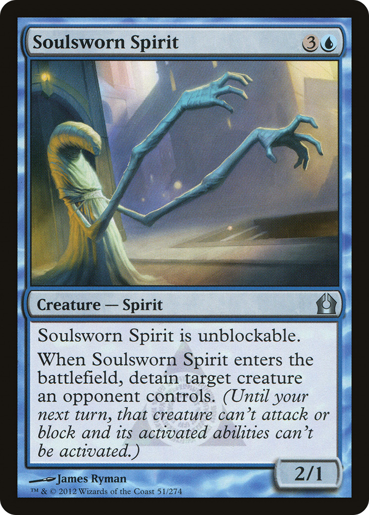 Soulsworn Spirit (RTR-051) - Return to Ravnica - Premium MTG Single from Wizards of the Coast - Just $0.08! Shop now at Game Crave Tournament Store