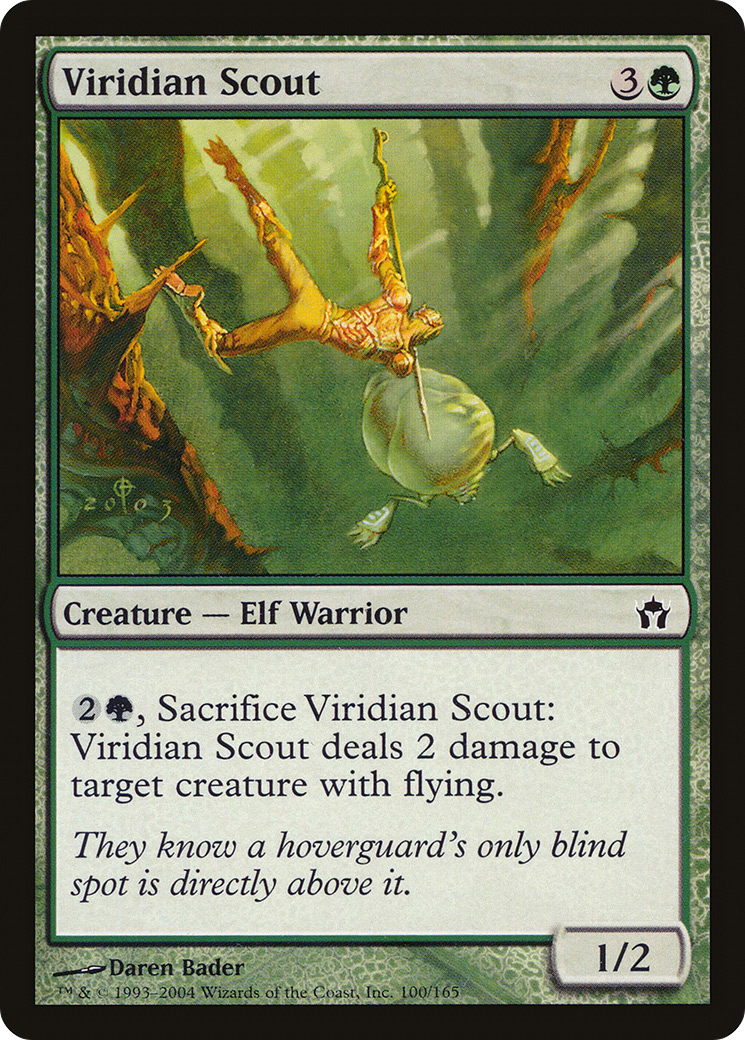 Viridian Scout (5DN-100) - Fifth Dawn - Premium MTG Single from Wizards of the Coast - Just $0.08! Shop now at Game Crave Tournament Store